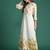Floral Printed Empire Pure Cotton Kurta with Trousers & Dupatta