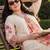 Women Floral Printed Empire Pure Cotton Kurta with Trousers