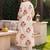 Women Floral Printed Empire Pure Cotton Kurta with Trousers