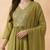 Women Ethnic Motifs Embroidered Regular Mirror Work Kurta with Trousers & With Dupatta