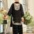 Paisley Embroidered Sequinned Straight Kurta With Palazzos & Dupatta