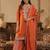 Women Ethnic Motifs Embroidered Sequinned Kurta with Palazzos & Dupatta