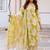 Women Floral Printed Regular Thread Work Pure Cotton Kurta with Trousers & With Dupatta