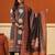 Women Ethnic Motifs Printed Regular Pure Cotton Kurta with Trousers & With Dupatta