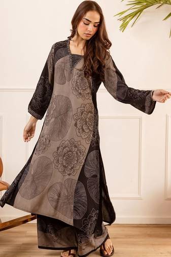 Women Ethnic Motifs Printed Regular Kurta with Palazzos