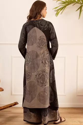 Women Ethnic Motifs Printed Regular Kurta with Palazzos