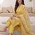 Women Floral Embroidered Regular Thread Work Kurta with Trousers & With Dupatta
