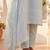 Women Ethnic Motifs Embroidered Regular Chikankari Pure Cotton Kurta with Trousers & With Dupatta