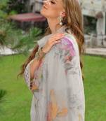 Women Floral Embroidered Kurta with Trousers & Dupatta