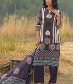 Women Ethnic Motifs Printed Regular Pure Cotton Kurta with Trousers & With Dupatta