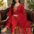 Women Ethnic Motifs Embroidered Regular Thread Work Liva Kurta with Trousers & With Dupatta