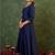 Women Ethnic Motifs Embroidered Panelled Thread Work Kurta with Trousers