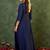 Women Ethnic Motifs Embroidered Panelled Thread Work Kurta with Trousers