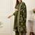 Women Ethnic Motifs Printed Regular Pure Cotton Kurta with Trousers & With Dupatta