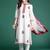 Floral Embroidered Kurta with Trousers & Dupatta