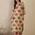 Women Floral Printed Regular Mirror Work Pure Cotton Kurta with Trousers