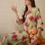 Women Floral Printed Regular Mirror Work Pure Cotton Kurta with Trousers