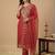 Women Ethnic Motifs Embroidered Regular Thread Work Kurta With Trousers & Dupatta