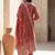 Women Regular Kurta with Trousers & With Dupatta