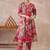 Women Floral Printed Regular Pure Cotton Kurta with Trousers