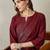 Women Floral Embroidered Thread Work Pure Cotton Kurta with Trousers
