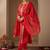 Women Ethnic Motifs Embroidered Regular Sequinned Kurta with Trousers & With Dupatta