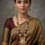 Gold-toned & multi-colored enamel beaded long mangalsutra necklace set with earrings