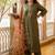 Women Floral Regular Thread Work Kurta with Palazzos & With Dupatta