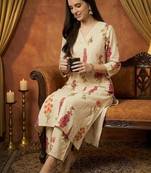 Women Floral Printed Regular Kurta with Palazzos