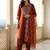 Women Ethnic Motifs Embroidered Regular Thread Work Liva Kurta with Trousers & With Dupatta