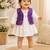 Bandhej jacket frock set