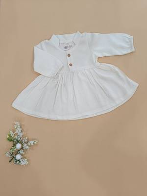 Bandhej jacket frock set 3