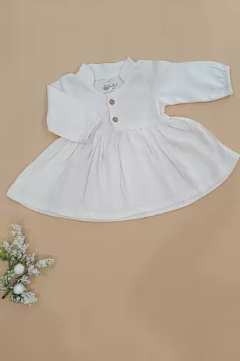 Bandhej jacket frock set