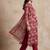 Women Floral Printed Angrakha Pure Cotton Kurta with Trousers & With Dupatta