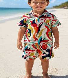 Abstract printed cord-set