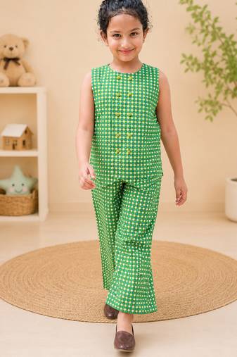 Sea green co-ord set
