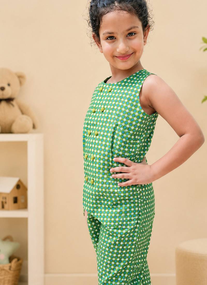 Sea green co-ord set