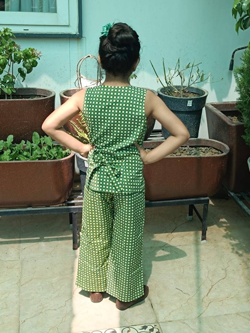 Sea green co-ord set