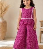 Wine ethnic co-ords