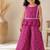 Wine ethnic co-ords