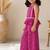 Wine ethnic co-ords