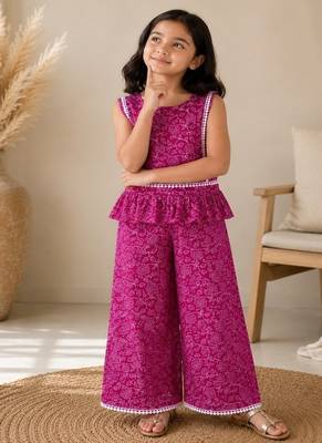 Wine ethnic co-ords 4
