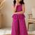 Wine ethnic co-ords