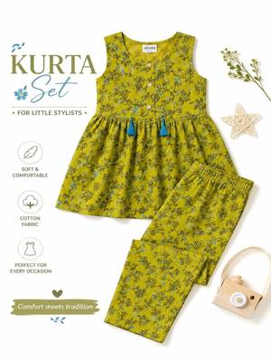Olive floral co-ord set 5
