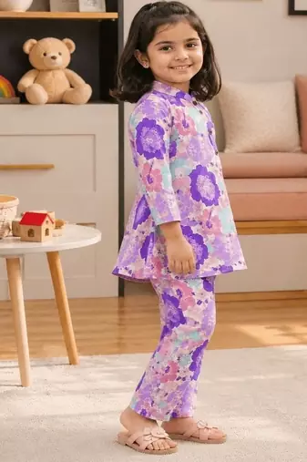 Lavender floral co-ords