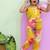 Mustard floral co-ord set