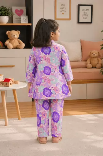 Lavender floral co-ords