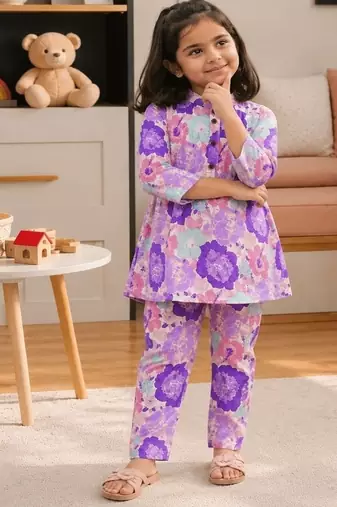 Lavender floral co-ords