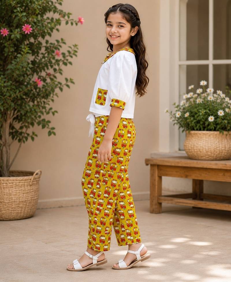 Mustard co-ord set