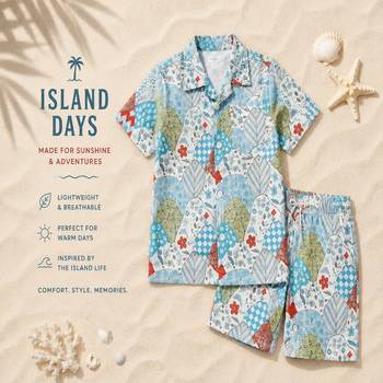 Grey printed cord-set 5